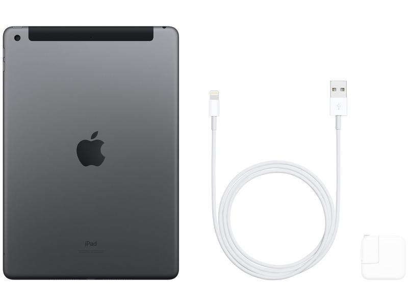 iPad 10,2” 7ª Geração Apple Wi-Fi + Cellular 32GB - Cinza Espacial